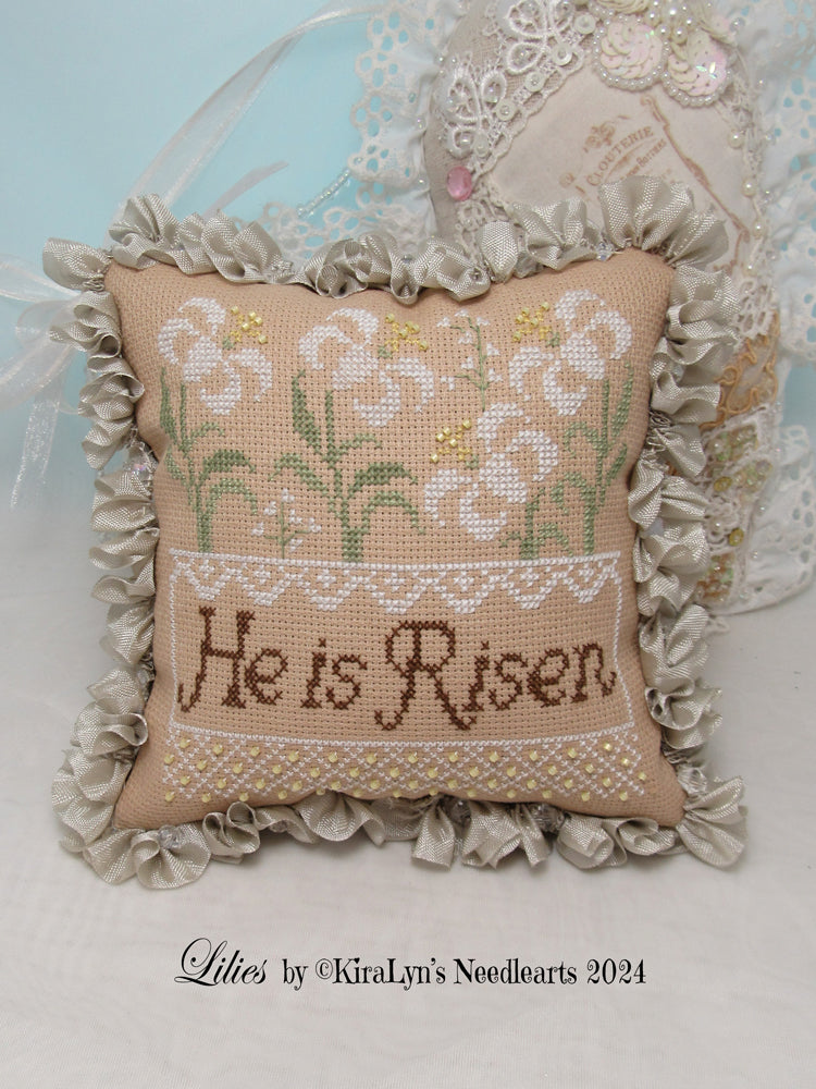 He is Risen Lilies