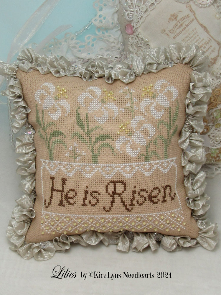 He is Risen Lilies