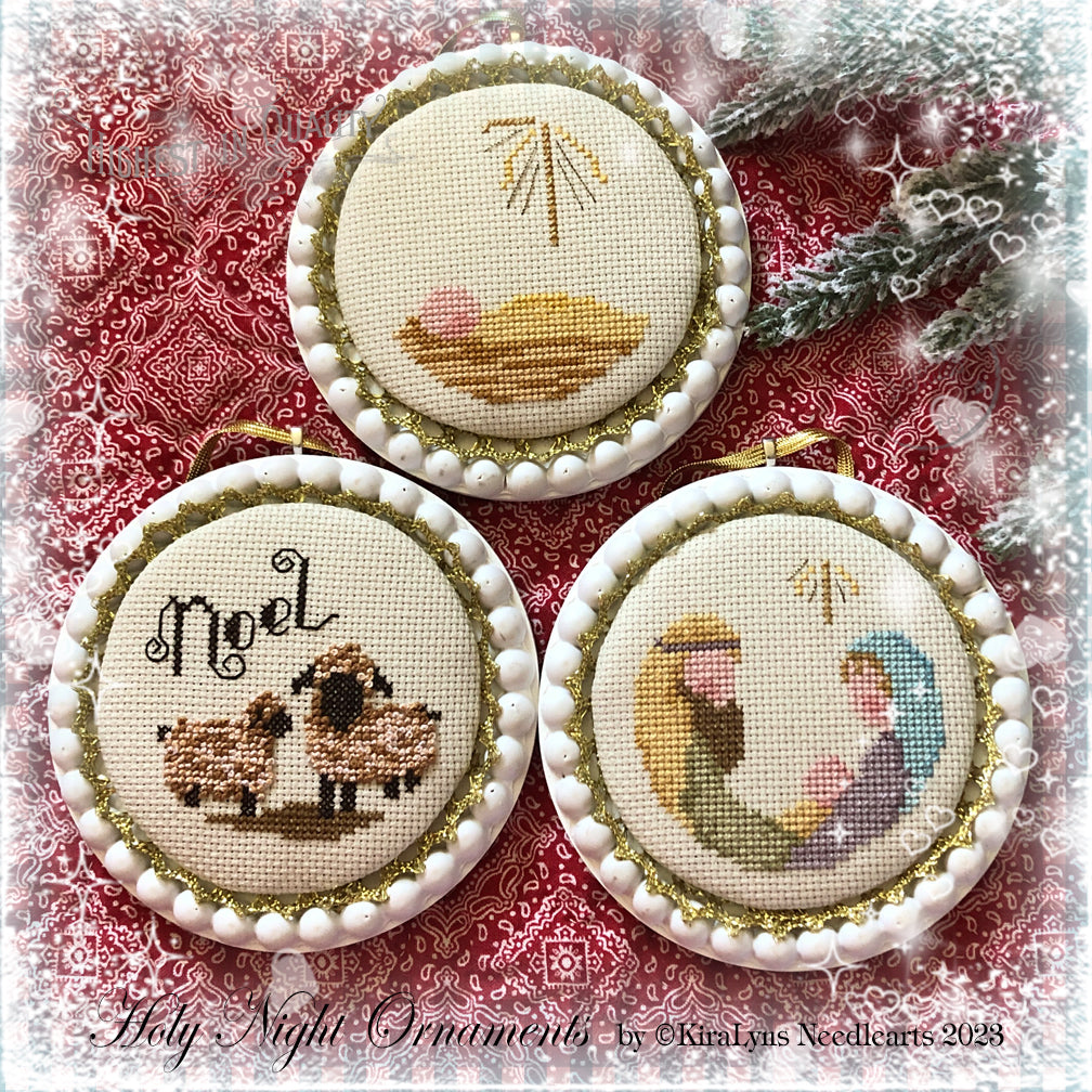 Beaded Ornament Frames