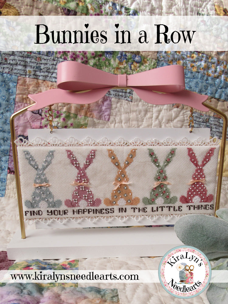 Bunnies in a Row Finishing