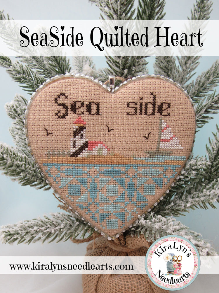 Quilted Heart Finish