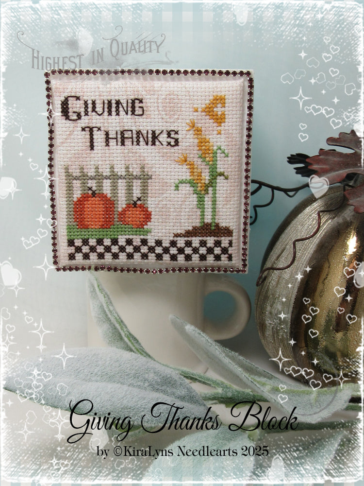 Giving Thanks Block