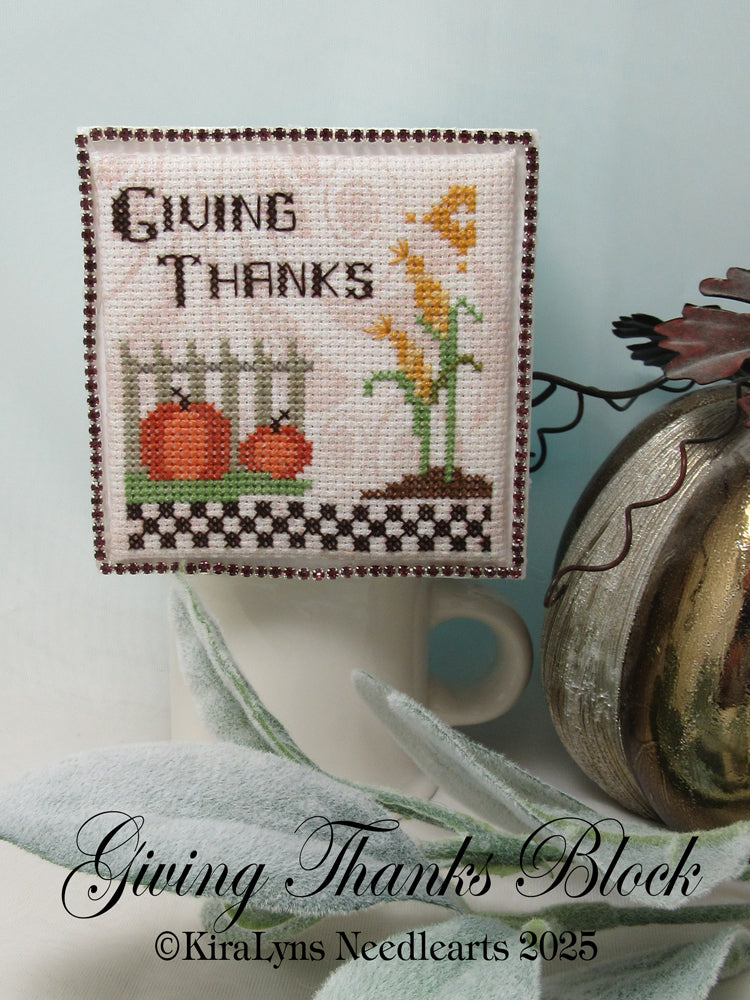 Giving Thanks Block