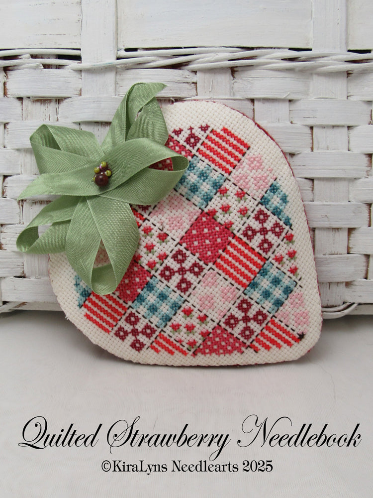 Quilted Strawberry Needlebook