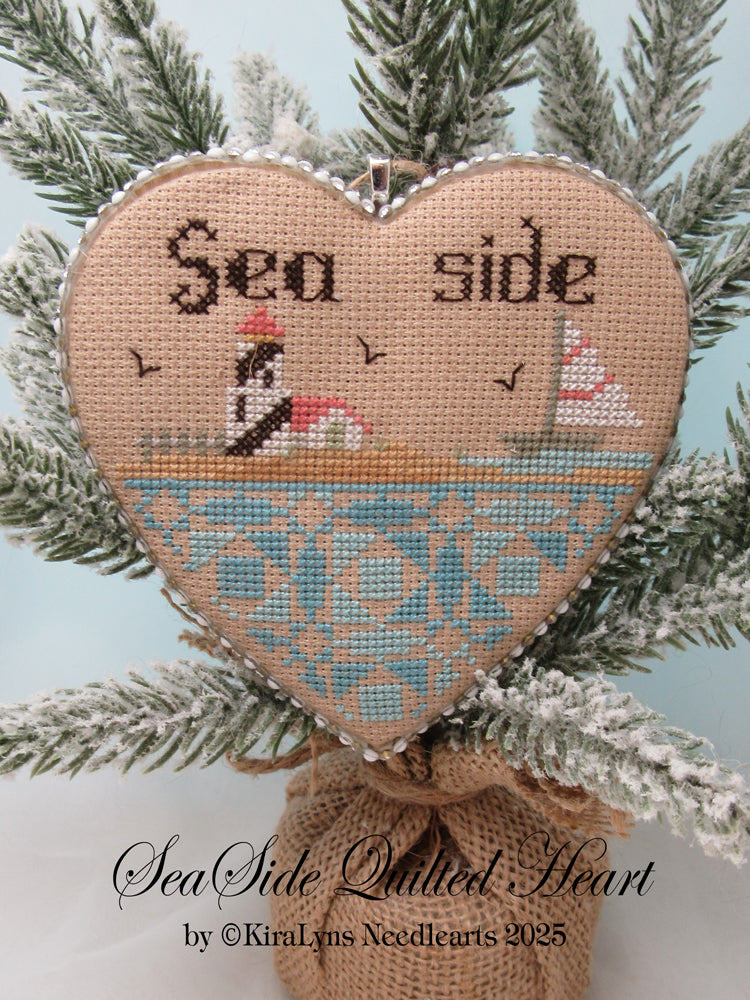 SeaSide Quilted Heart