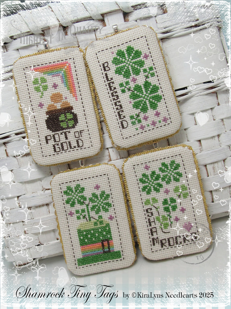 Shamrock Tiny Tags