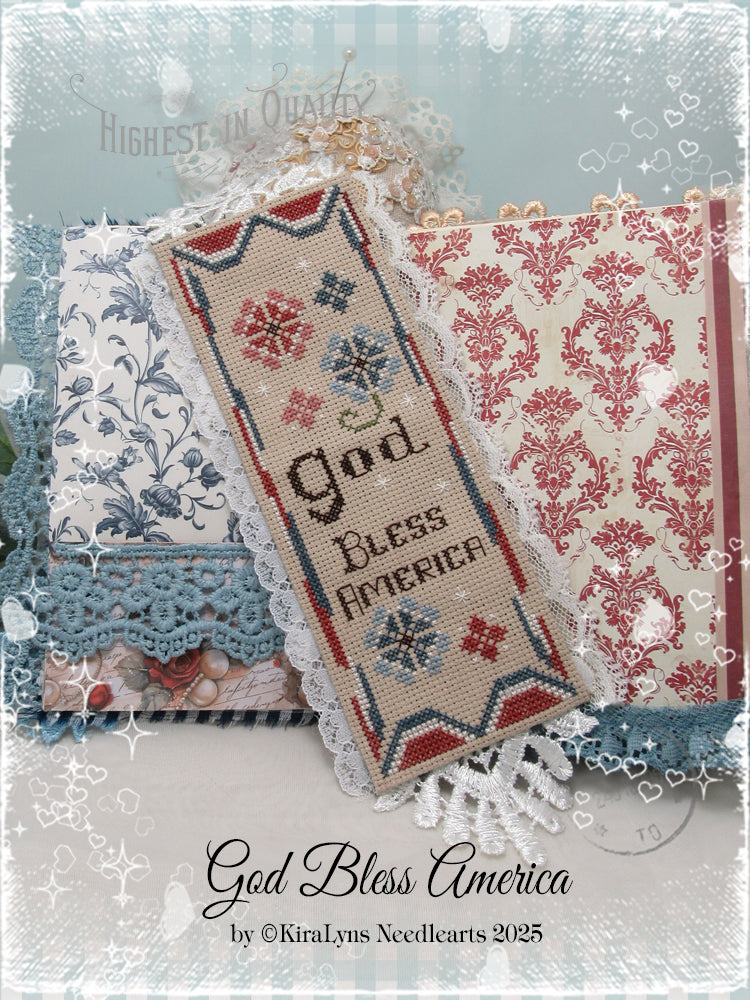 God Bless America Bookmark