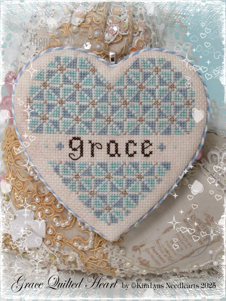 Grace Quilted Heart