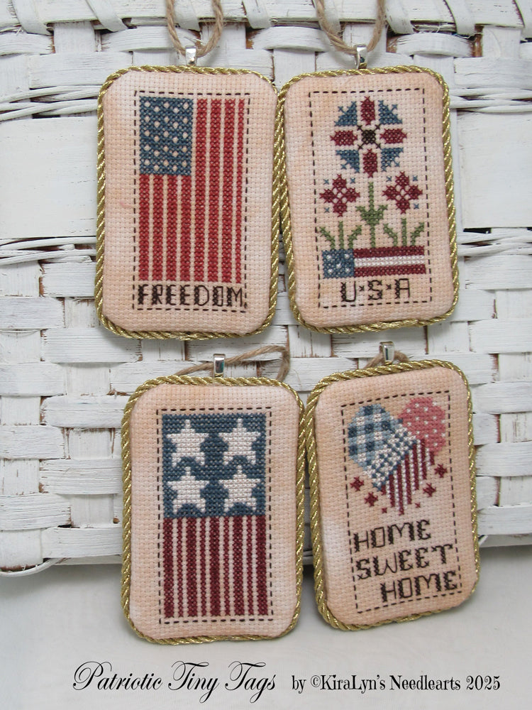 Patriotic Tiny Tags