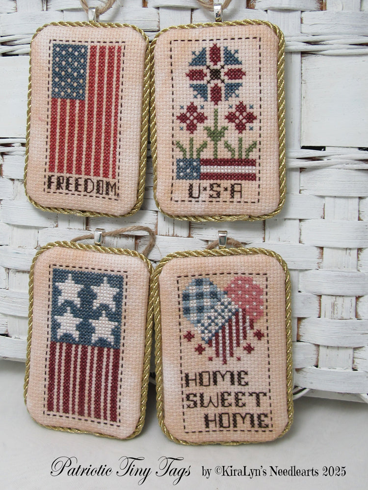 Patriotic Tiny Tags