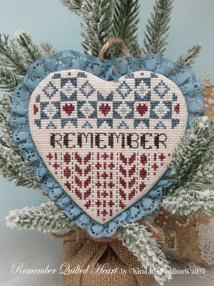 Remember Quilted Heart