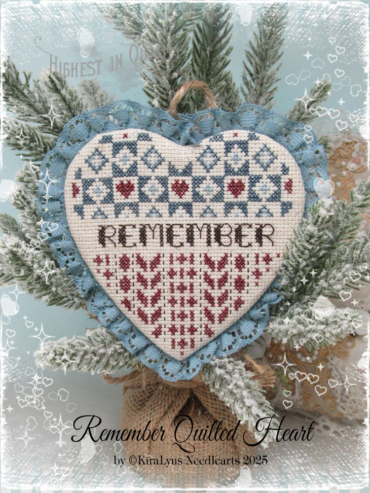 Remember Quilted Heart