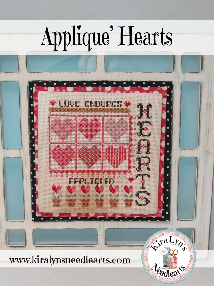 Appliqued Hearts