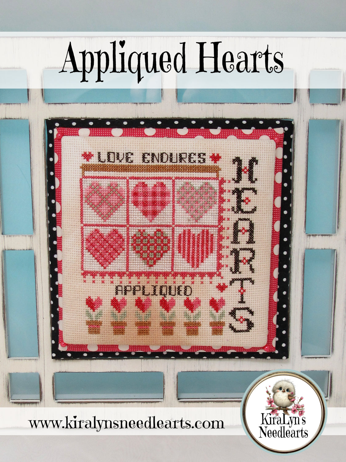 Appliqued Hearts