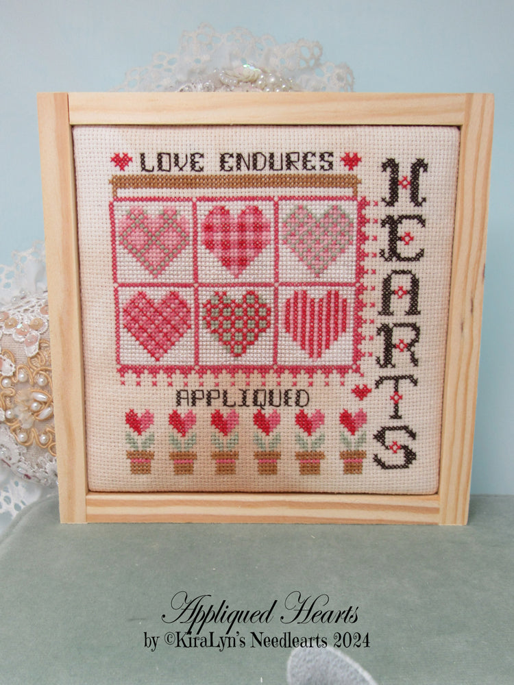 Appliqued Hearts