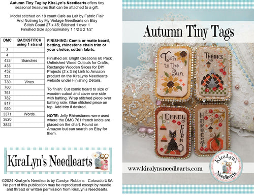 Autumn Tiny Tags