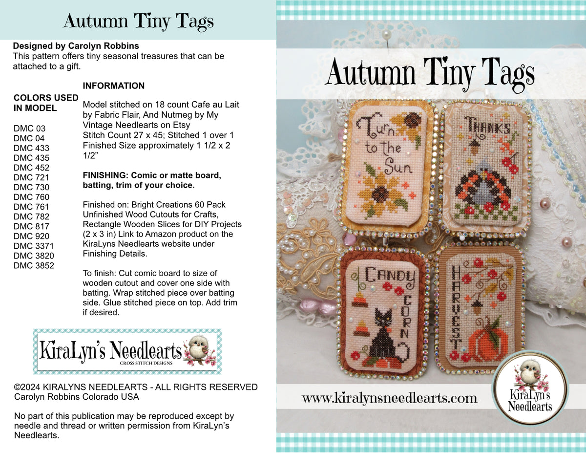 Autumn Tiny Tags