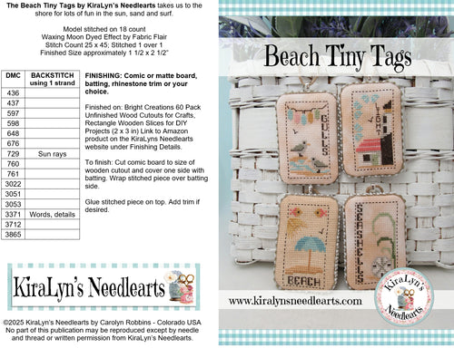 Beach Tiny Tags