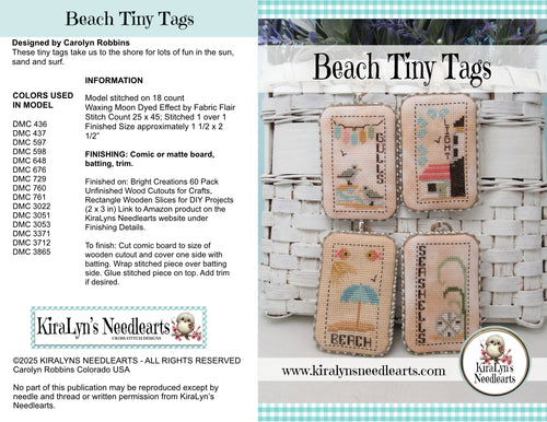 Beach Tiny Tags
