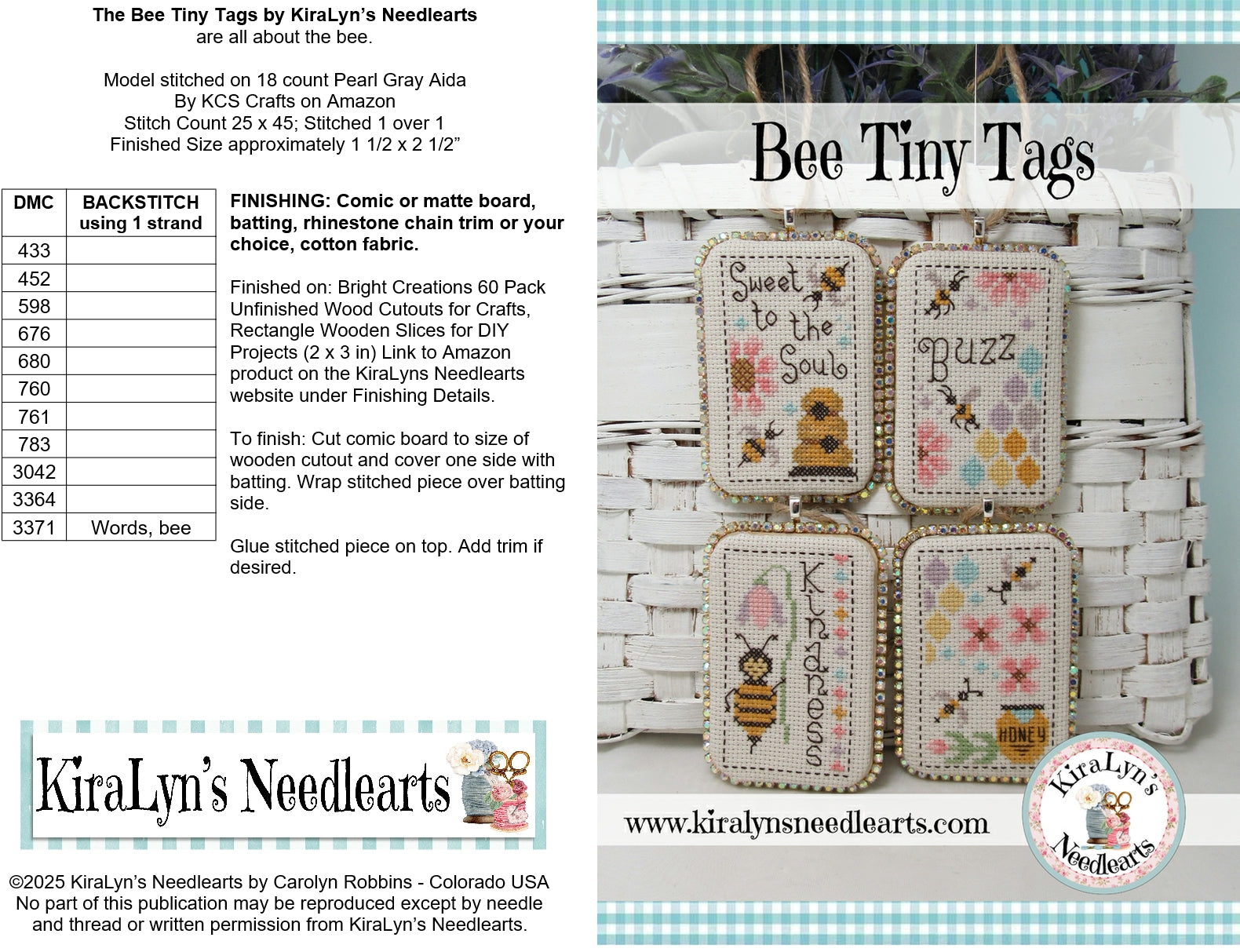 Bee Tiny Tags
