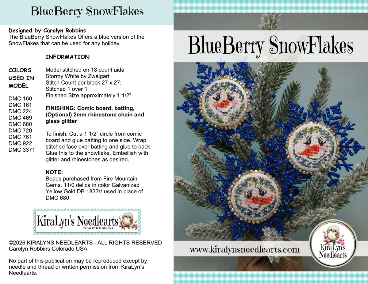BlueBerry SnowFlakes