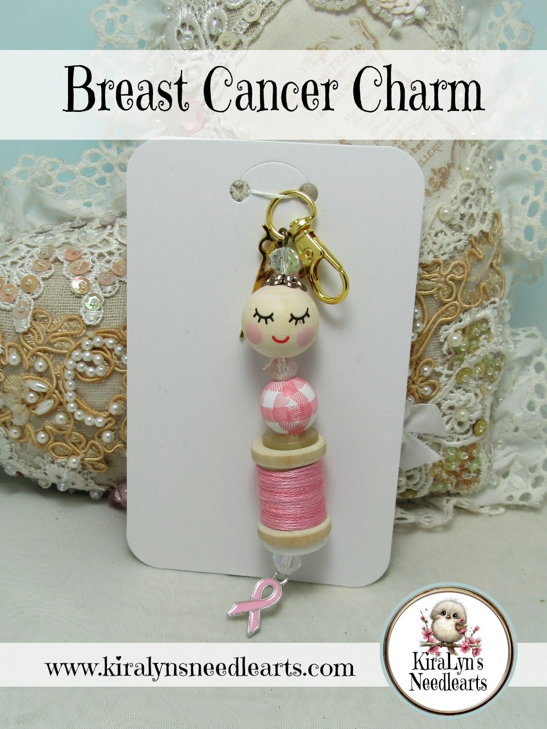 Breast Cancer Charm
