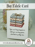 Buy Fabric Card