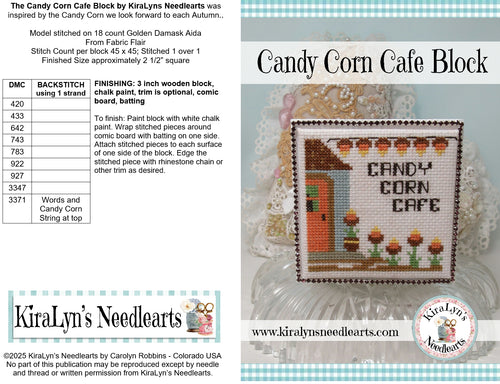 Candy Corn Cafe Block