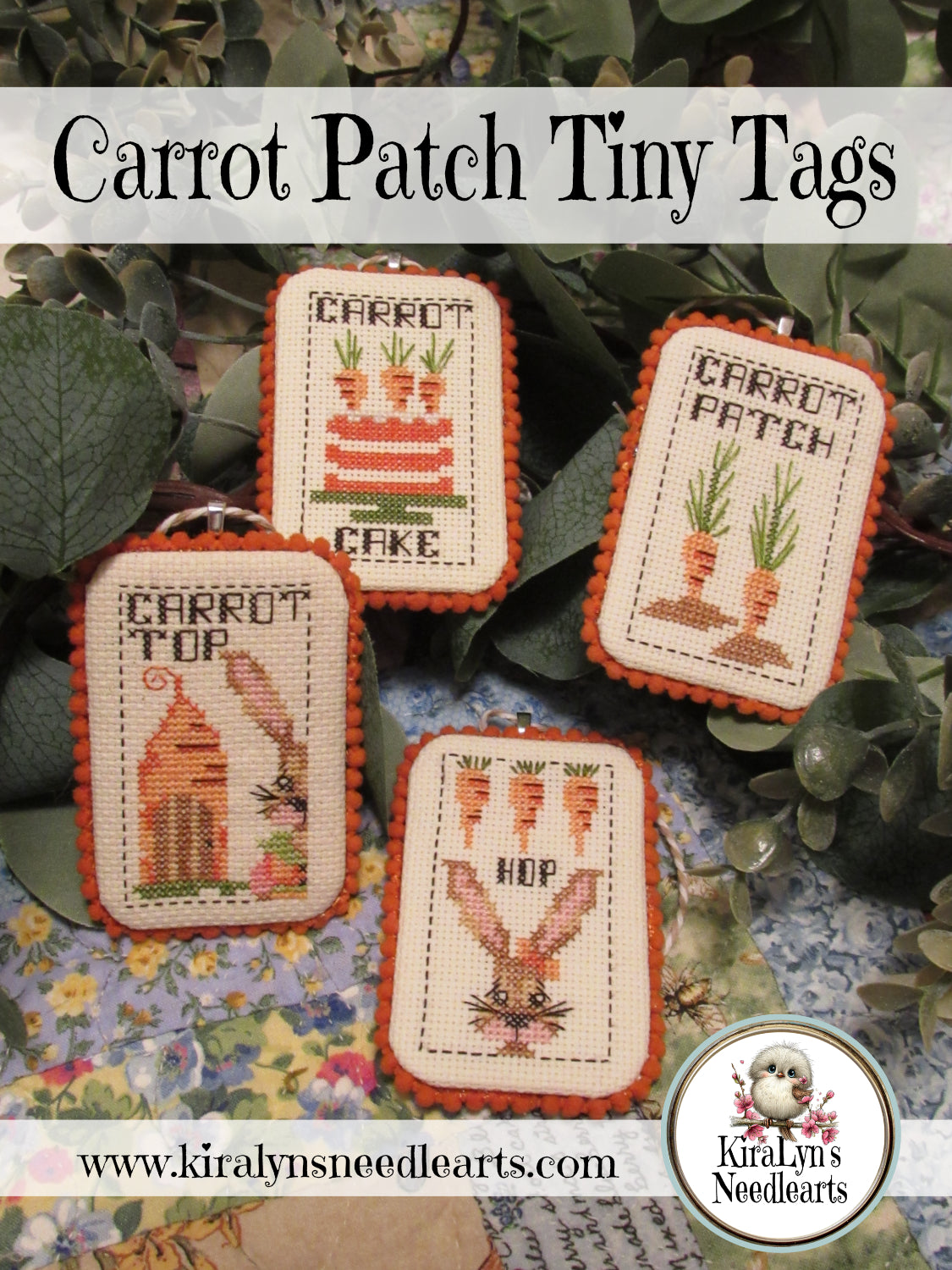 Carrot Patch Tiny Tags