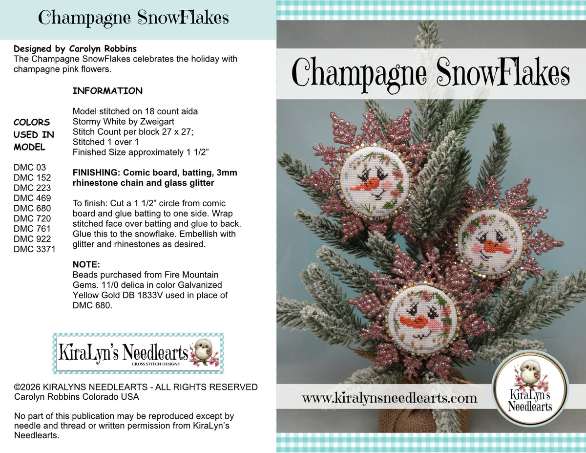 Champagne SnowFlakes