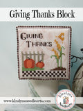 Giving Thanks Block