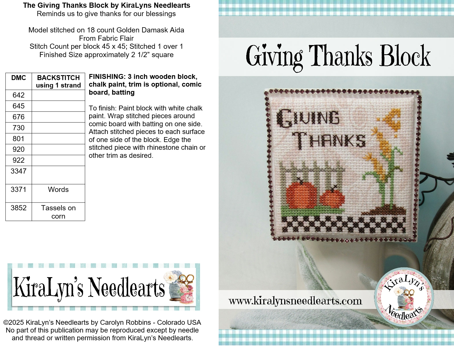 Giving Thanks Block