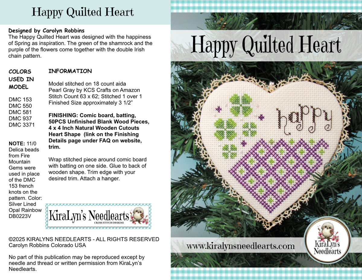 Happy Quilted Heart