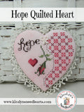 Hope Quilted Heart