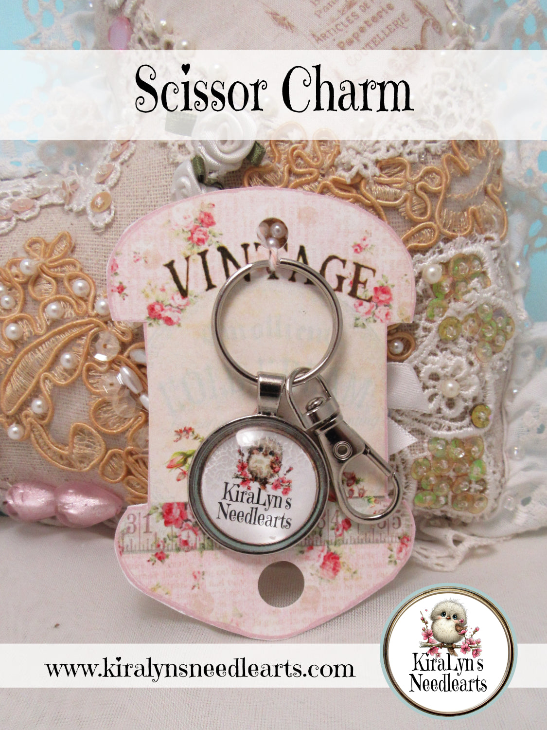 KiraLyns Scissor Charm