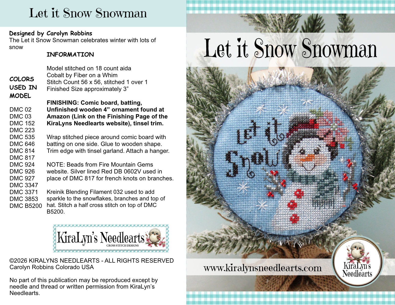 Let it Snow Snowman