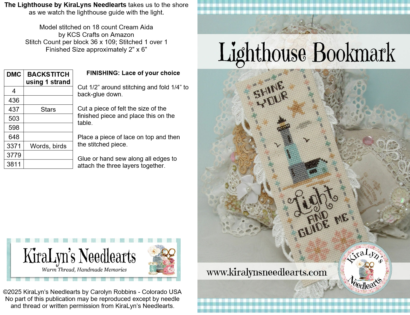 Lighthouse Bookmark