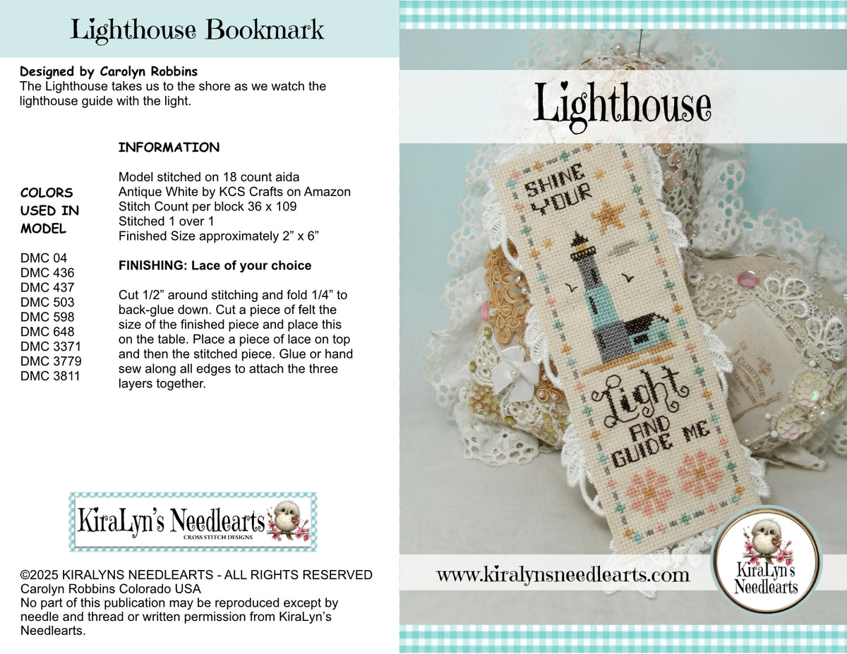 Lighthouse Bookmark