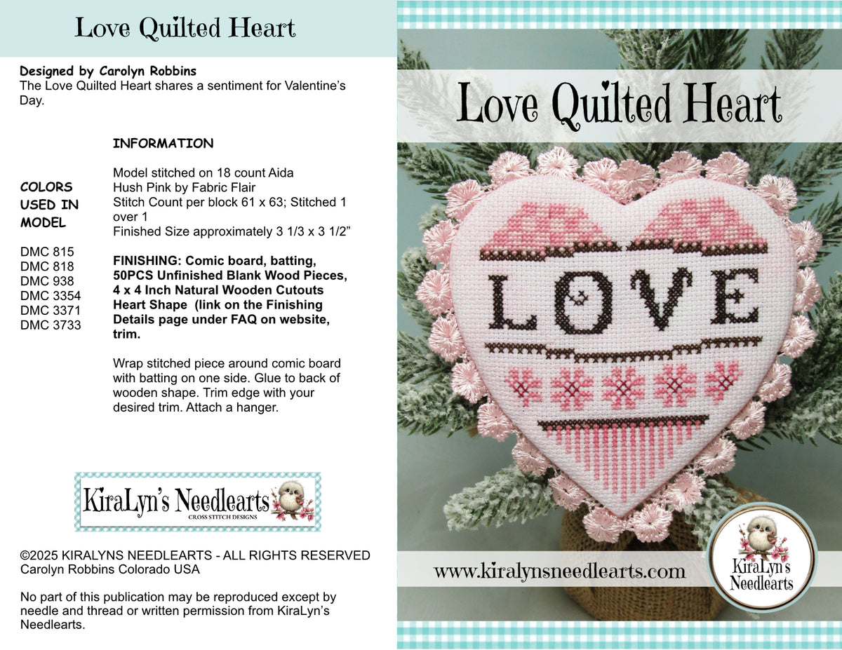 Love Quilted Heart