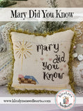 Mary Did You Know