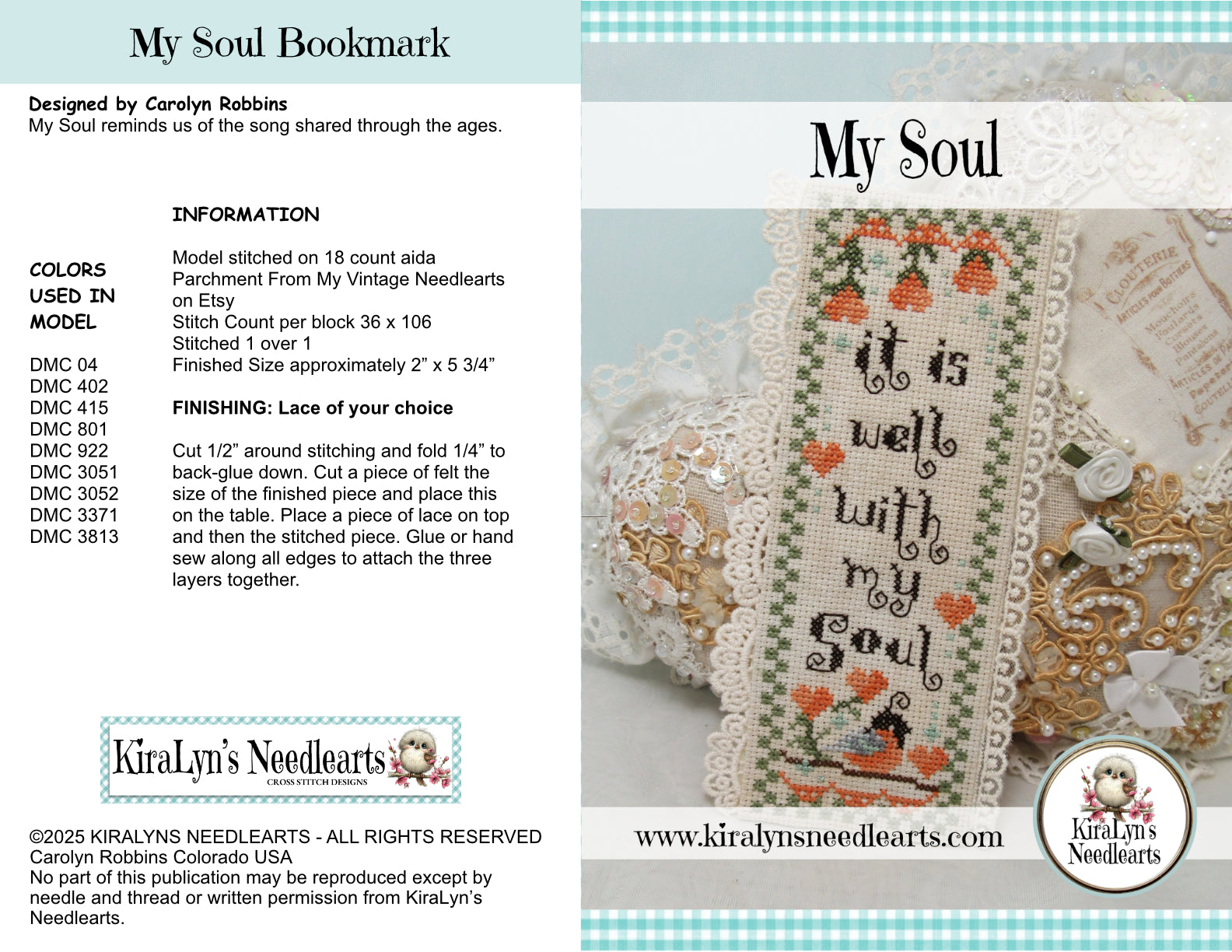 My Soul Bookmark