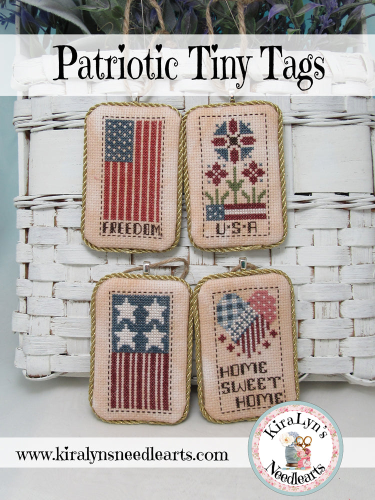 Patriotic Tiny Tags