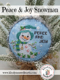 Peace and Joy Snowman