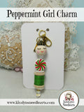 Peppermint Girl Charm