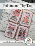 Pink Autumn Tiny Tags