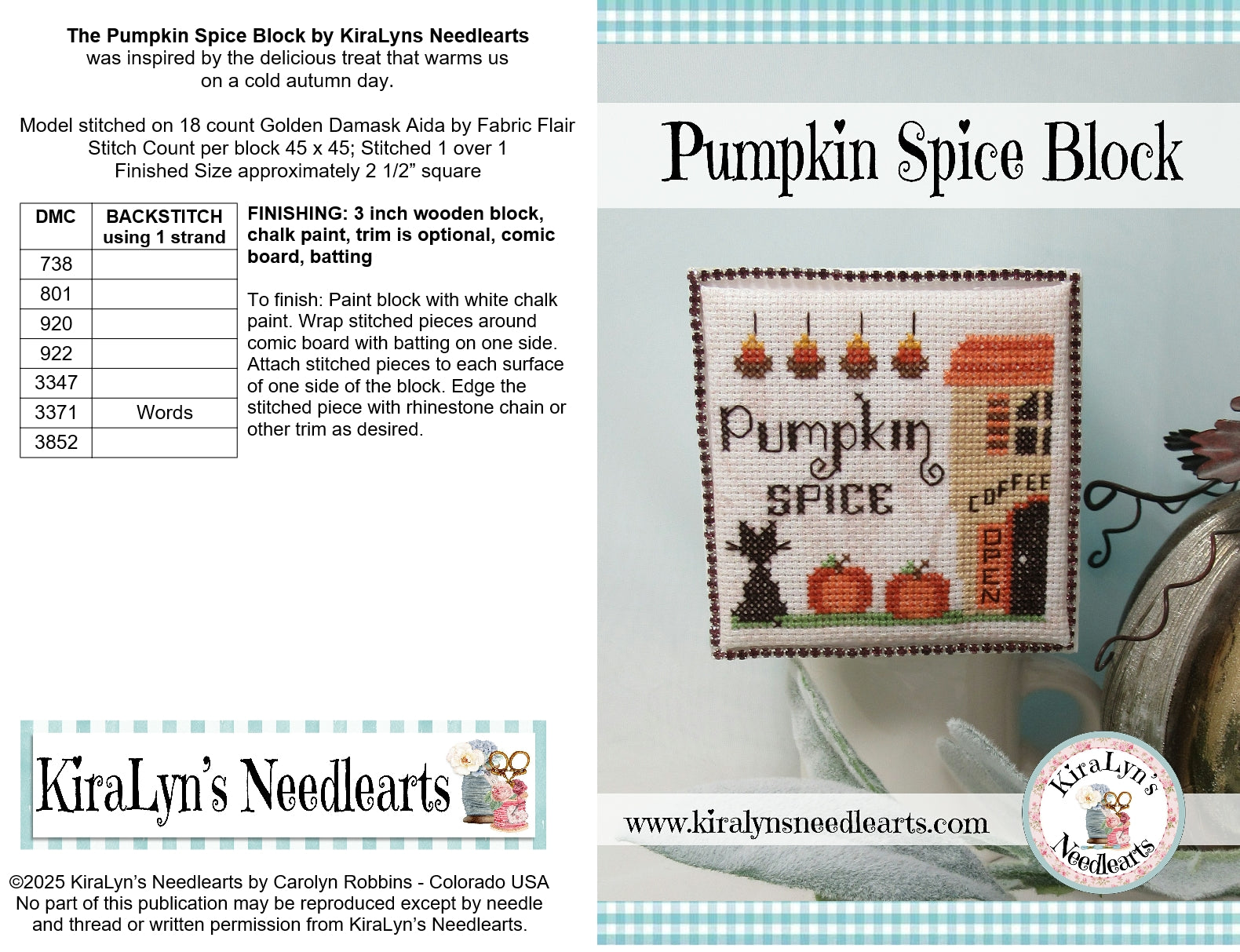 Pumpkin Spice Block