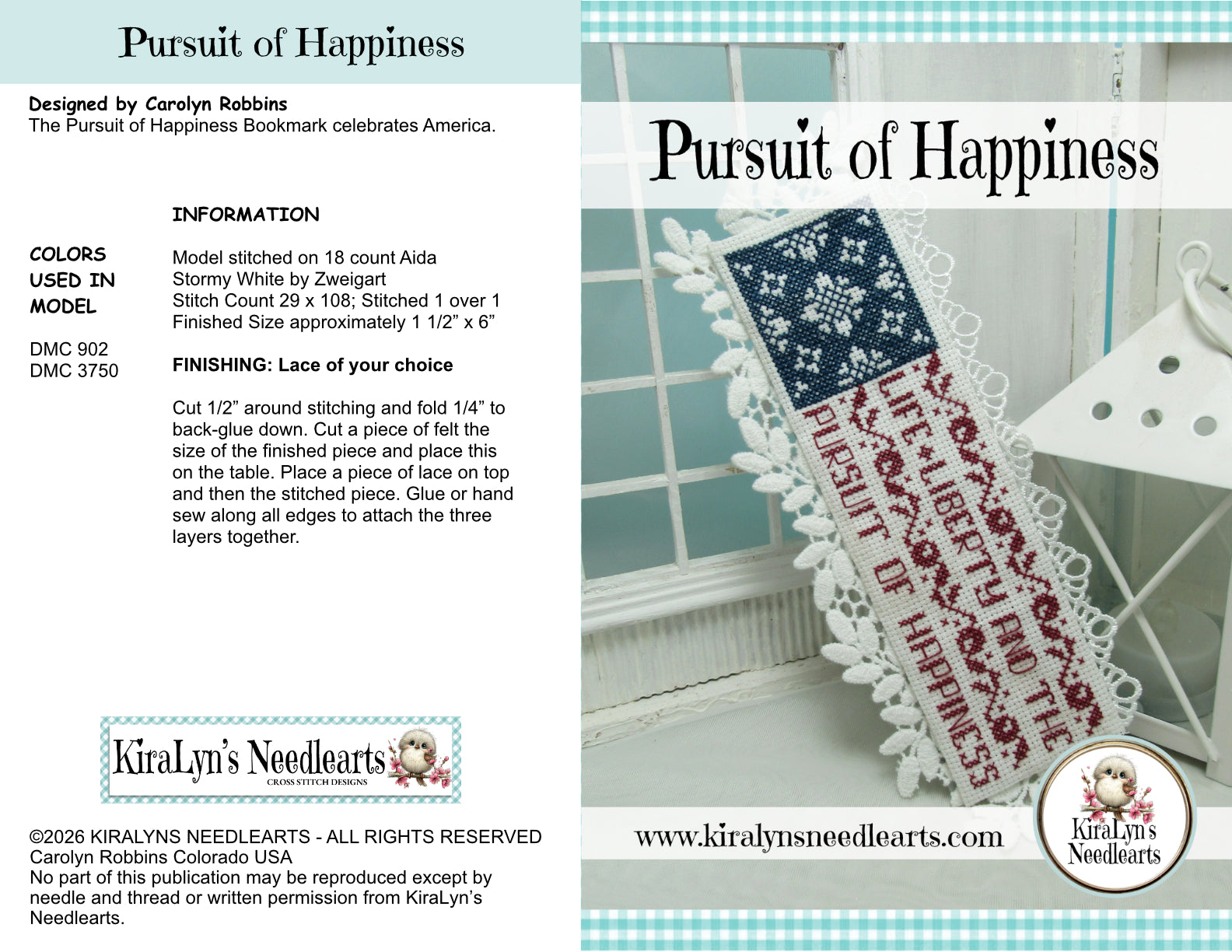 Pursuit of Happiness Bookmark