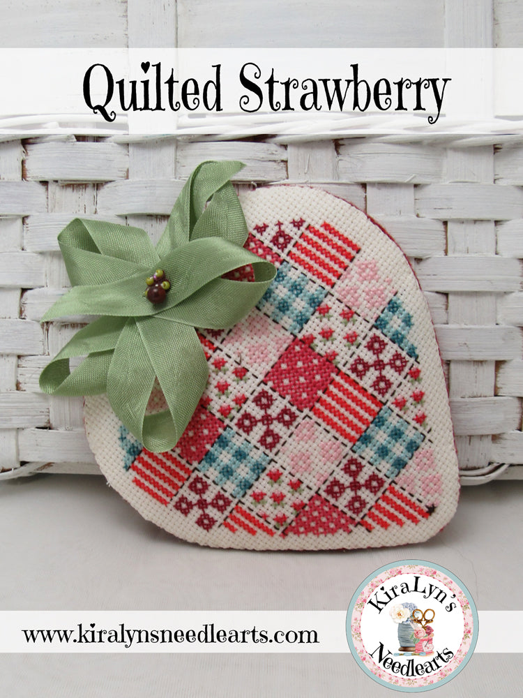 Quilted Strawberry Needlebook