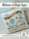 Ribbons of Hope Aqua