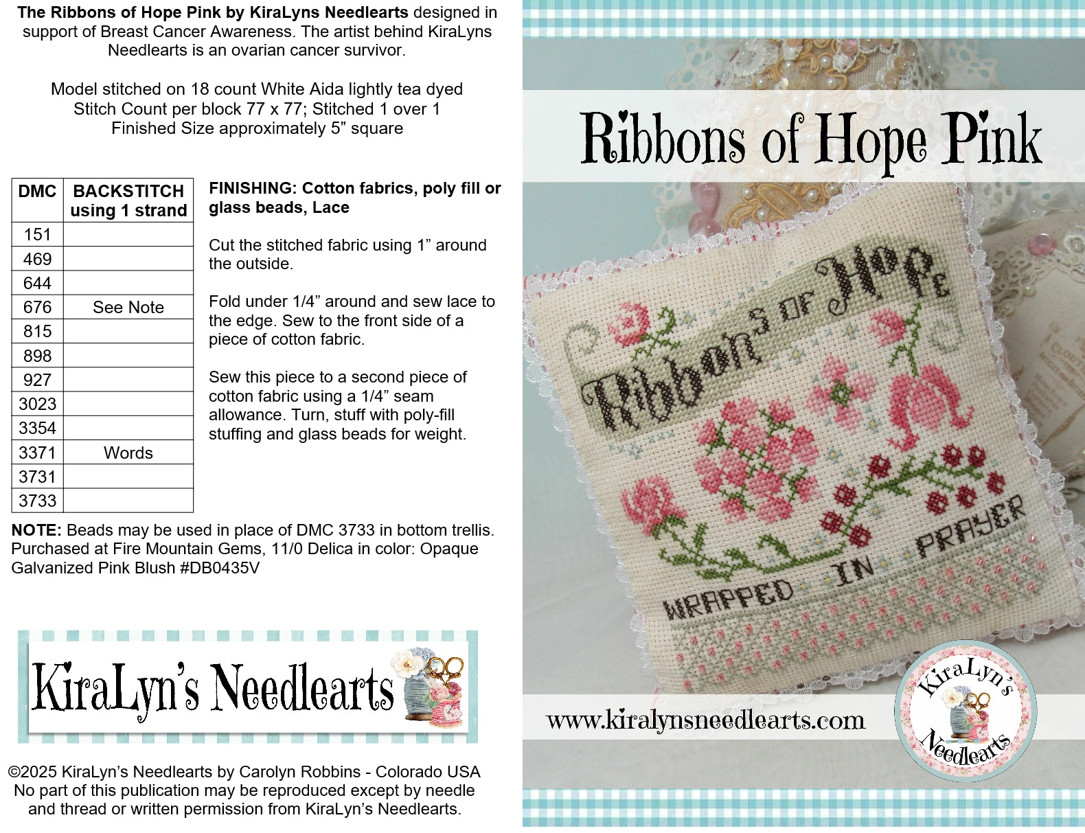 Ribbons of Hope Pink